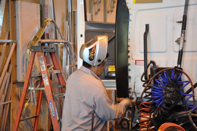 Truck Body Repair Work